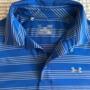 Under Armour Blue Performance Polo Shirt